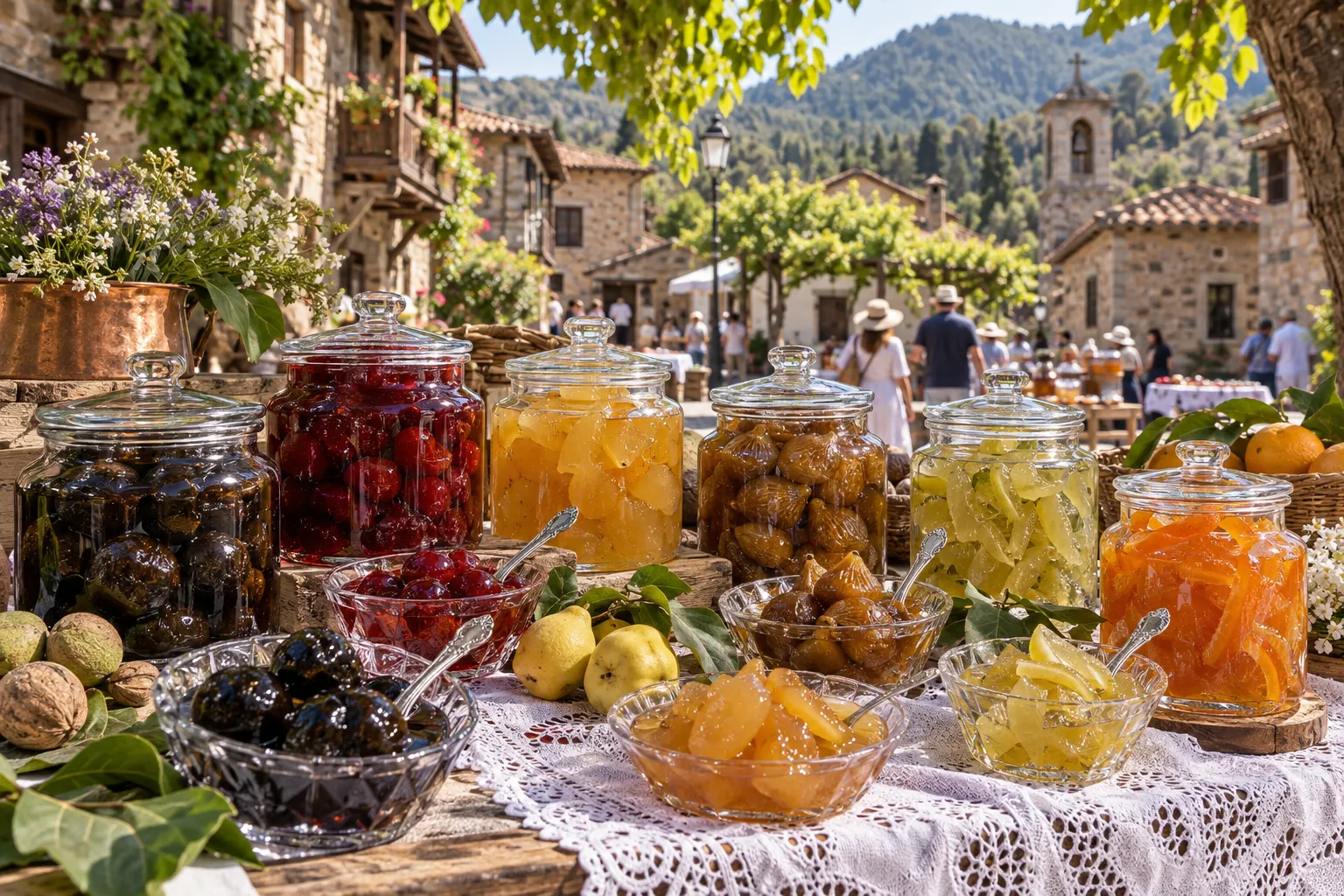 Editorial image for the Spoon Sweets Festival in Kakopetria